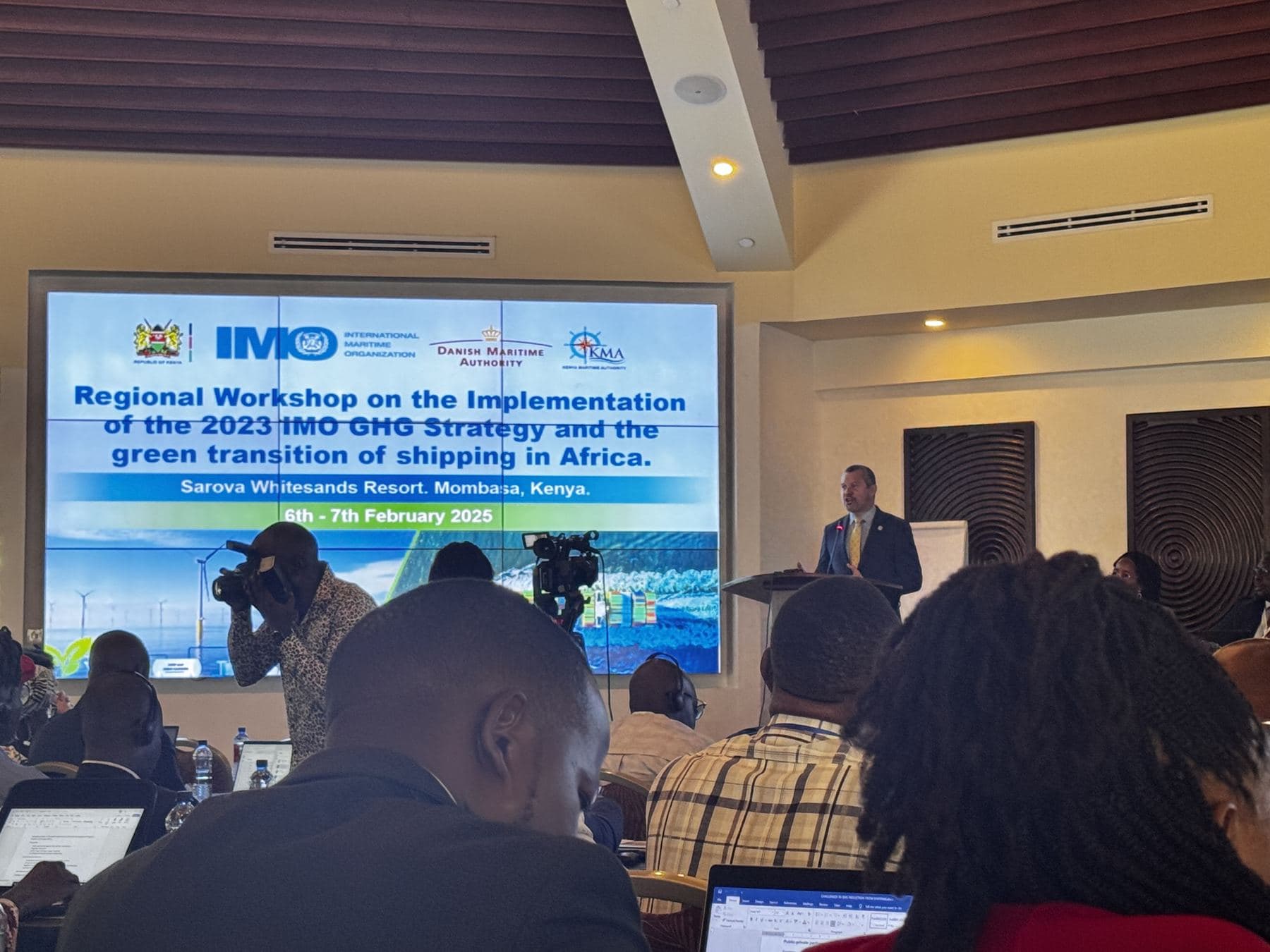 IMO regional workshop on the green transition of shipping in Africa, Mombasa